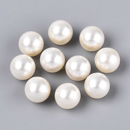 ABS Imitation Pearl Acrylic Beads OACR-S011-14mm-01-1