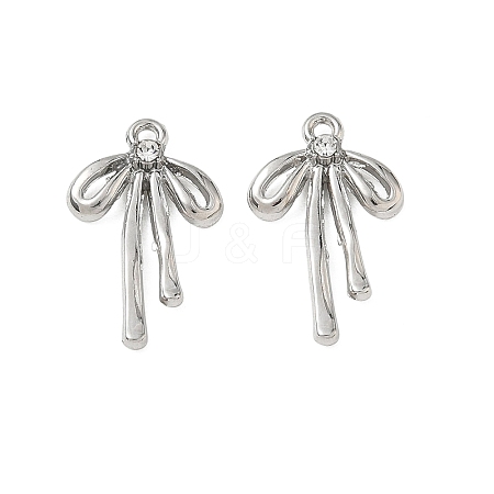 Alloy with Crystal Rhinestone Pendants RB-CBA7D90-01P-1