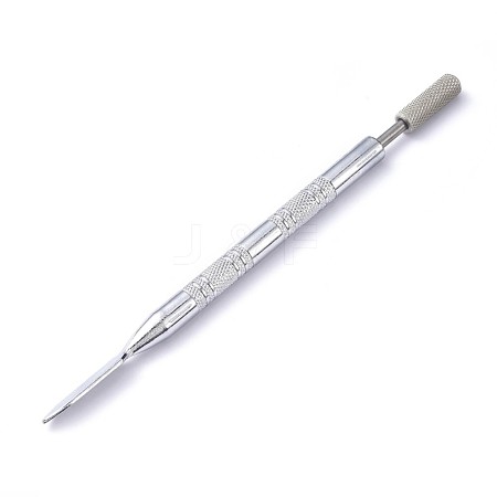Stainless Steel Double Side Leather Edge Dye Pen TOOL-WH0021-36S-1