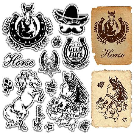 Custom PVC Plastic Clear Stamps DIY-WH0439-0379-1