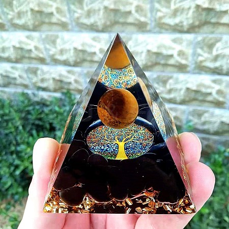 Orgonite Pyramid Resin Energy Generators PW-WGCF058-01-1