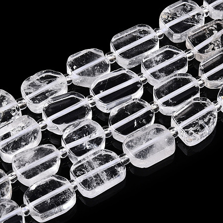 Natural Quartz Crystal Beads Strands G-C098-A20-01-1