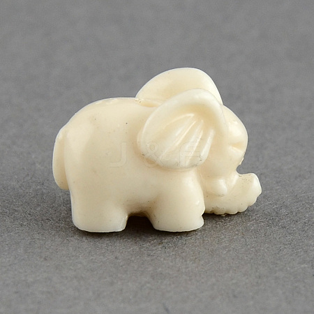 Dyed Elephant Synthetic Coral Beads CORA-S002-03-1