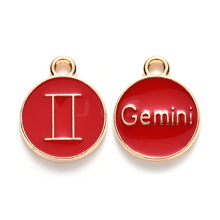 Alloy Enamel Pendants LS-ENAM-S124-01A-07I-1