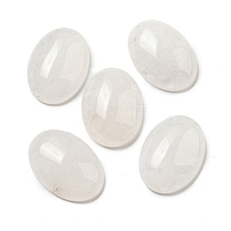 Natural White Jade Cabochons G-C115-01A-44-1