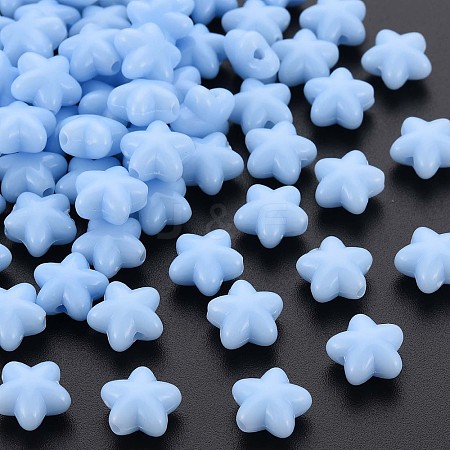 Opaque Acrylic Beads LS-MACR-S373-26-A08-1