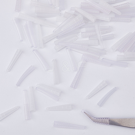 160Pcs 4 Style Plastic Tweezer Protective Covers TOOL-FH0001-53-1