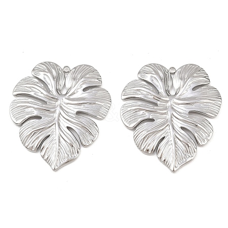 304 Stainless Steel Pendants STAS-P424-05P-1