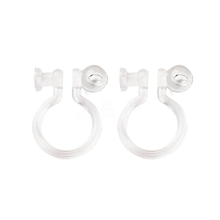 Silicone Clip-on Earring Findings FIND-K019-01B-1