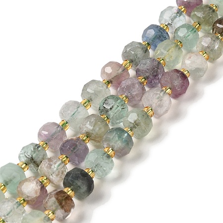 Natural Fluorite Beads Strands G-P508-A07-01-1