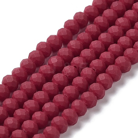 Glass Beads Strands X1-EGLA-A034-P8mm-MD02-1