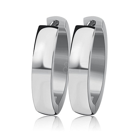 Stainless Steel Clip-on Earrings EJEW-BB65804-A-1