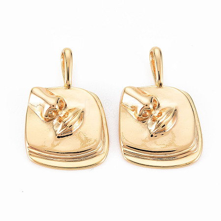 Brass Pendants KK-S356-513-NF-1