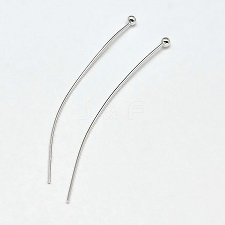 925 Sterling Silver Ball Head Pins LS-STER-F018-03K-1