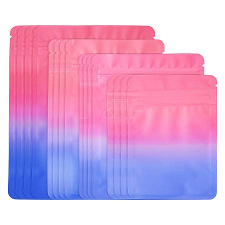 100Pcs 4 Styles PET Zipper Bags OPP-TA0001-19C-1