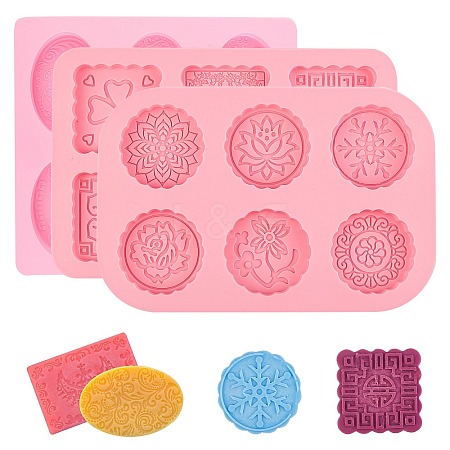 DIY Food Grade Silicone Molds Sets DIY-PH0004-58-1