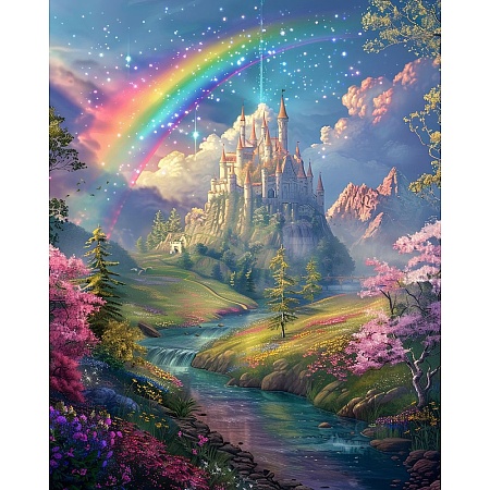 Rainbow and Balloon Style DIY Diamond Painting Kit PW-WG89A4E-02-1