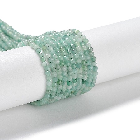 Natural Emerald Quartz Beads Strands G-P514-A01-01-1