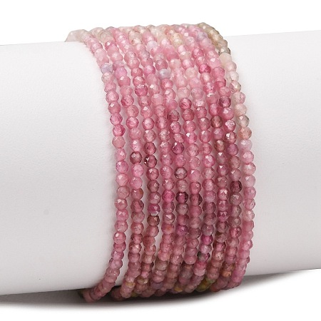 Gradient Color Natural Multicolor Tourmaline Beads Strands G-D110-A02-10-1