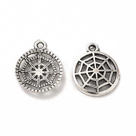 Tibetan Style Alloy Pendants TIBE-B001-03AS-1