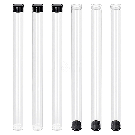 Transparent PC Plastic Bead Storage Tubes AJEW-WH0673-21C-1