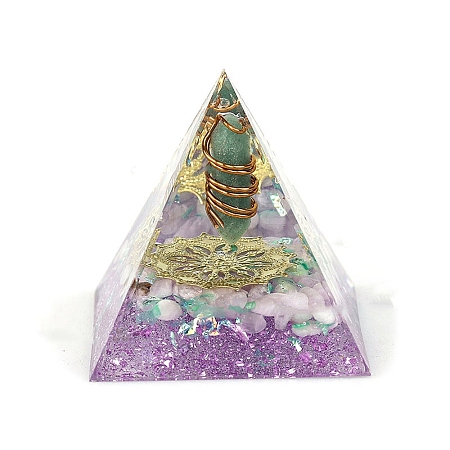 Orgonite Pyramid Resin Energy Generators PW-WG67479-01-1