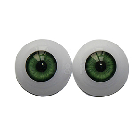 Craft Acrylic Doll Eyes DOLL-PW0008-001A-02-1