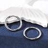 Tarnish Resistant 304 Stainless Steel Hoop Earrings EJEW-P177-P-09-2