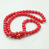 Natural Mashan Jade Round Beads Strands G-D263-8mm-XS16-2