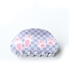 Paw print PVC Claw Hair Clips PW-WG51F8D-01-1