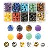 285Pcs 10 Style Natural & Synthetic Gemstone Beads G-LS0001-07-1