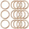 10Pcs Alloy Spring Gate Rings FIND-SP0001-38G-1