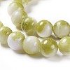 Natural Persian Jade Beads Strands G-D434-4mm-29-3