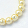 Baking Painted Glass Pearl Bead Strands HY-Q003-3mm-21-2