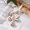 Iron Bell Pendant Decoration HJEW-JM02249-03-2