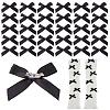 Bowknot Polyester Brooches JEWB-WH0028-68C-1