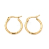 Ion Plating(IP) 304 Stainless Steel Hoop Earrings EJEW-N0016-11G-B-2