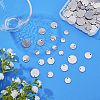 HOBBIESAY 140Pcs 4 Style 304 Stainless Steel Charms STAS-HY0001-39-4