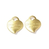 Brass Charms KK-U057-17G-1