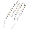 Natural Shell Beads Hanging Ornaments HJEW-JM02969-2