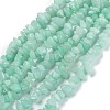 Dyed Natural Amazonite Beads Strands G-F703-08-1