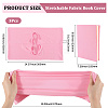 3Pcs Elastic Fabric Book Covers AJEW-CP0006-14G-2
