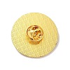 Golden Alloy Brooches JEWB-K020-01F-G-2