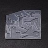 DIY Pendants Silhouette Silicone Statue Molds DIY-TAC0001-32-3