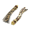 PU Leather Tassel Pendant Decorations FIND-K027-01G-02-2