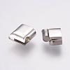 304 Stainless Steel Magnetic Clasps with Glue-in Ends STAS-G136-03P-3