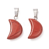 Natural Red Jasper Pendants G-Q369-18-2