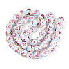 Handmade Lampwork Beads Strands LAMP-T007-04O-1