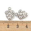 Non-Tarnish 304 Stainless Steel Charms STAS-I307-554P-3