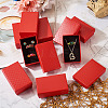 Rectangle Cardboard Paper Jewelry Box CON-TAC0015-01D-8